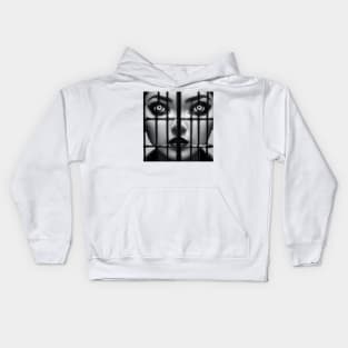 She is trapped, but if you have the courage, free her now Kids Hoodie